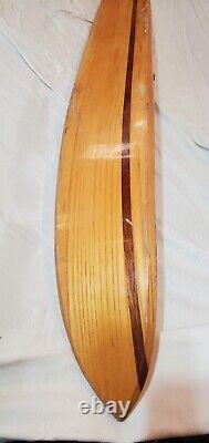 Vintage Maherajah Wood Waterski