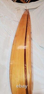 Vintage Maherajah Wood Waterski