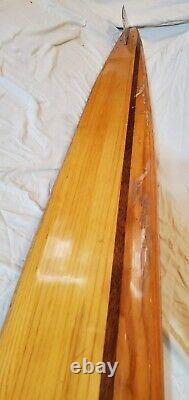 Vintage Maherajah Wood Waterski