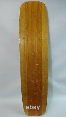 Vintage Nash Trix Trick Water Skis Wooden Wood 42