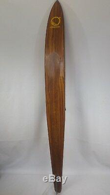 Vintage O'Brien Competition 68 INLAID Wood Water Ski