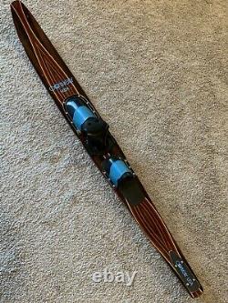 Vintage Rare Design Connely Hook 67 Slalom Water Ski Wood Grain