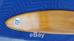 Vintage & Rare Wood Water Ski Cut N Jump Brand Maherajah Cleanest one out there