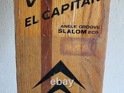 Vintage SKI CRAFT EL CAPITAN 70 Angle Groove Slalom EC9 Single Wood Water Ski