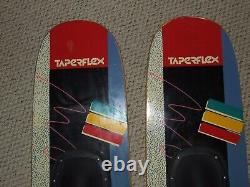 Vintage Taperflex Wooden Wood Trick Water Skis Water Skiing EXCELLENT
