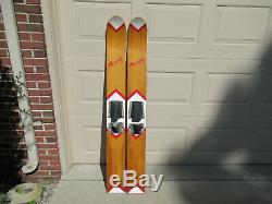 Vintage Wood Jumper Water Skis Grand Rapids Mich 65 Rare Find Aquamaster Cabin