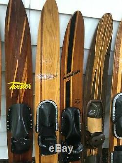 Vintage Wooden Water Ski Collection