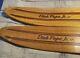 Vintage Water Skis Cypress Gardens Dick Pope Jr. 57 Wooden Water Skis