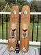 Vtg 1960's Cypress Gardens Florida Trick Water Skis Wood