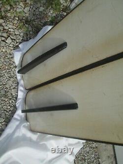 Vtg 1970's Saucier Competition G-11 Jump Waterskis Epoxy Glass Jumper 68 Long