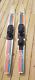 Vtg Nash Gold Cup Series Wood Water Skis Pair