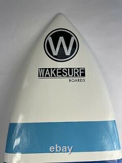 WAKESURF BOARD wakeboards lakes oceans Surf Boards wakeskate comp 4'6 Blue