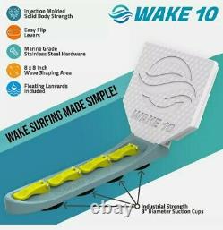WAKE 10 Wakesurf Creator X4 Pro Wake Surf Shaper Wave Generator USA Compan