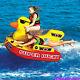 Wow Big Ducky 3-person Towable Speed Boat Inflatable Tube Raft Water Float New