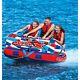 Wow Max 1, 2 Or 3 Person Inflatable Towable Tube Boat Raft Float Watersports Fun