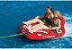 Wow Sports 2 Person Inflatable Towable Cockpit Tube For Boating Coupe Red
