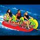 Wow Sports Dragon Boat 3 Person Towable Water Tube For Pool And Lake (13-1060)