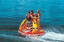 WOW Sports Wipeout 3 Person 3P Standing Towable Tri-Tower Shape (22-WTO-3965)