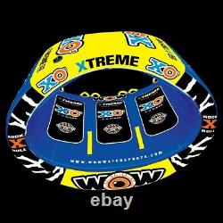WOW Sports XO XTREME Unique-Design 1-3-Persons Extreme Towable (12-1030)