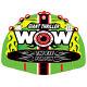 Wow Watersports 11-1090 4 Person Giant Thriller Towable Tube With Handles, Green