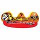 Wow Watersports 14-1050 Bronco Boat 2 Person Towable Tube With Handles, Red
