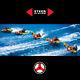 Wow Watersports Bazooka Slalom 1-2 Rider Inflatable Tube Boat Towable 12-1040