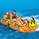 Wow Watersports Face-off Inflatable Water Tube Boat Towable 1-4 Rider 15-1050
