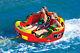 Wow Watersports Go Bot Cockpit 2p 2 Rider Inflatable Tube Boat Towable 18-1040