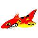 Wow Watersports Inflatable Big Shark 2 Person Towable Boating Tube With Handles