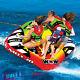 Wow Watersports Mojo 3 Rider Inflatable Water Deck Tube Boat Towable 16-1070