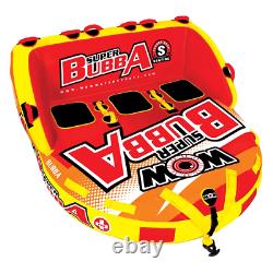 WOW Watersports Super Bubba HI-VIS 3P Towable 3 Person 17-1060
