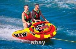 WOW Wild Wing 2 Person Towable Raft NEW