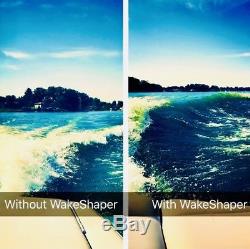 Wake Shifter (Reinforced Aluminum Suction Cups) Wake Surf Shaper