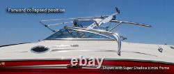 Wakeboard Tower Polished Aluminum Big Air Cuda Tower from WAKE ESSENTIALS