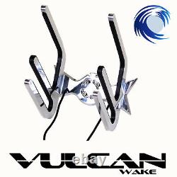 Wakeboard Tower Rack POLISHED Vulcan Axe Combo Rack