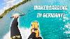 Wakeboarding In Blue Water Germany