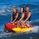Water Boat Inflatable Tube Ski Float Towable Hotdog Raft Banana Boat 3 Rider