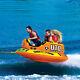 Water Tube Towable Heavy Duty Towable Pulling Boat Water Tube 3 Rider Wow Lake