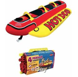 Watersports Towable 3 Riders Banana Boat Inflatable Float Tube Raft Jet Ski NEW