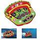 Wow Bingo Water 1 To 3 Person Lake Towable Boat Tube Toy Boat Cockpit Inflatable