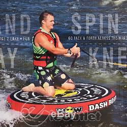Wow Dash Board Disc Inflatable Toast Rad Tow Lake Boat Tube Towable Water Raft