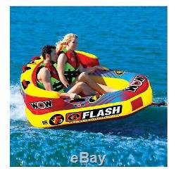 Wow Flash Tow Tube Inflatable 69 Towable Lake Raft Boat 1 & 2 Person