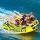 Wow Nitro 2 Person Inflatable Boat Towable Deck Tube Water Tow Raft Float