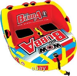 Wow Sports Big Bubba 1 or 2 Persons Inflatable Towable Tube for Boating Large