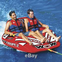 Wow Watersports WOW Coupe Cockpit Towable Tube/Lounger 2-Person