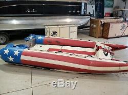 Xtreme Predator Inflatable RACING Boat 13' Used